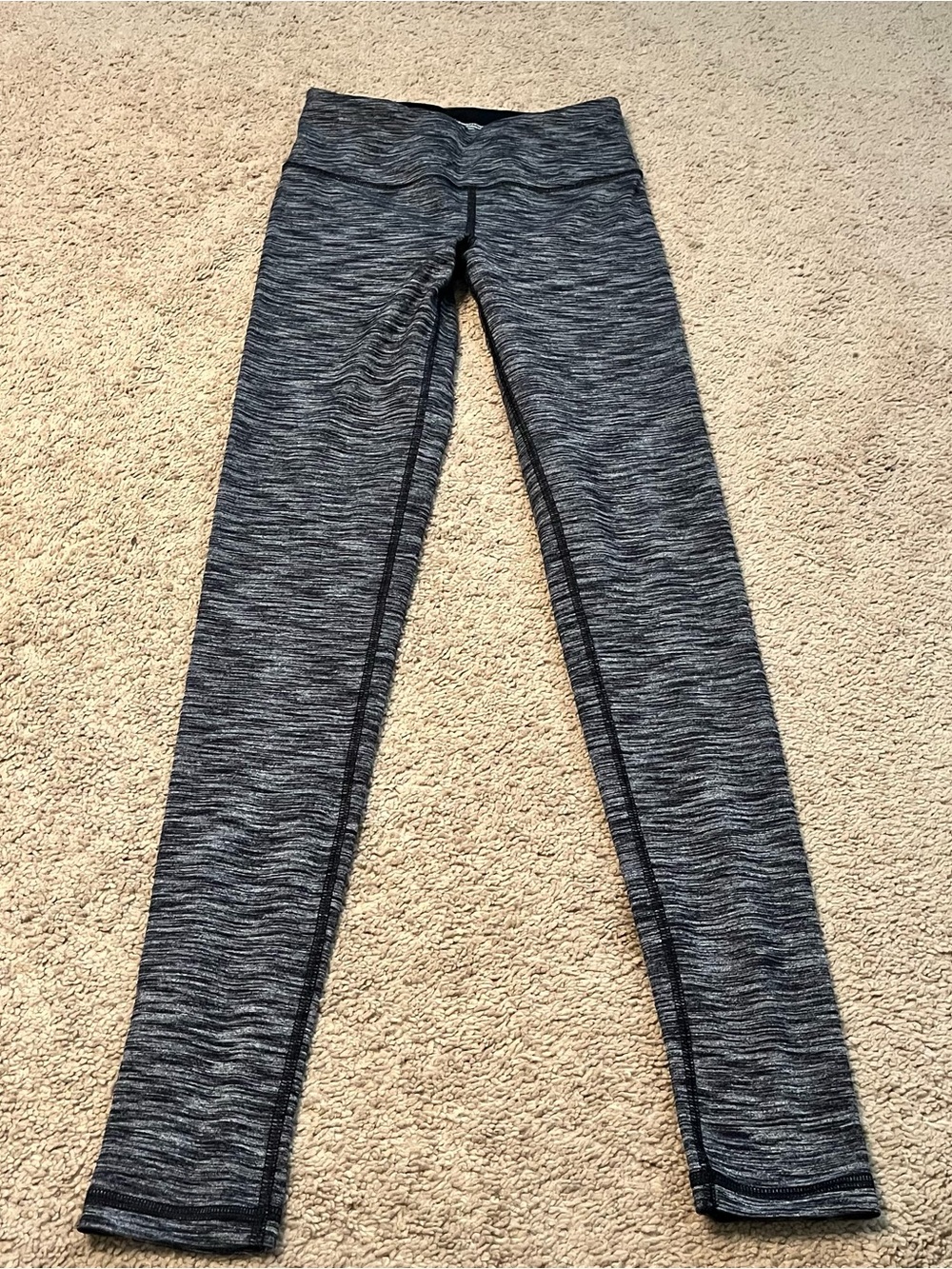 Victoria Sport High-Rise Performance Leggings - Black/Gray